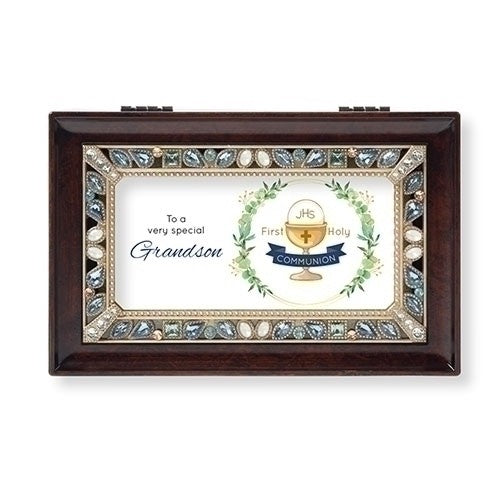 Grandson Musical Communion Box