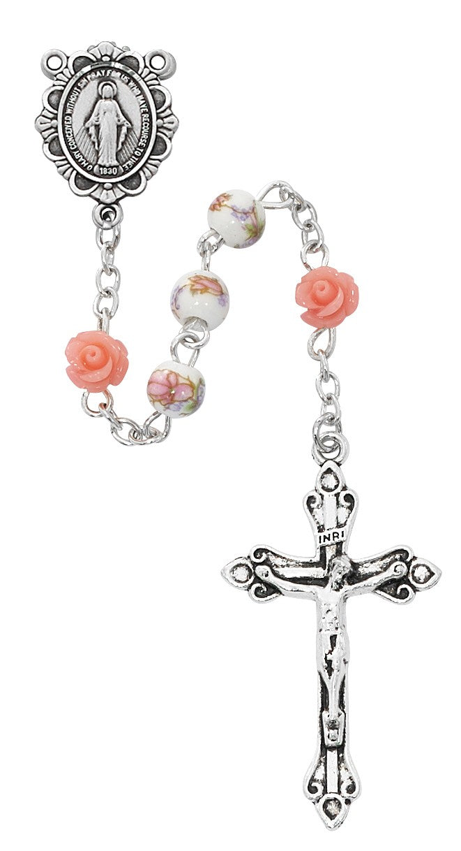 Rosary-Pink Flower