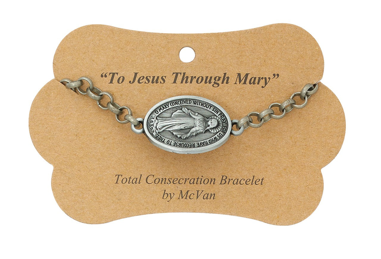 Miraculous Medal Total Consecration Bracelet