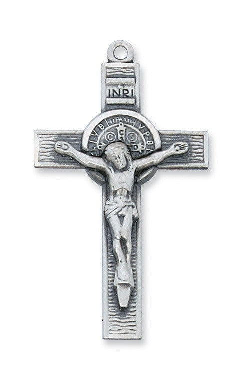 Sterling Silver St. Benedict Crucifix