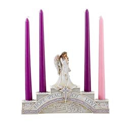 Angel Advent Candleholder