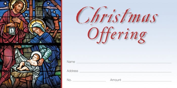 Christmas Offering Envelopes