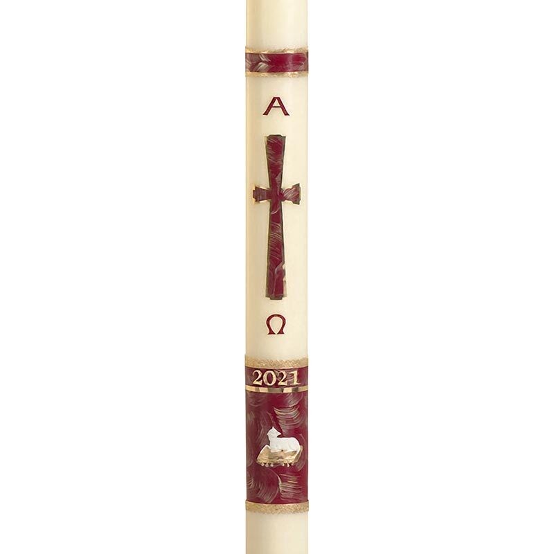 Behold the Lamb Paschal Candle