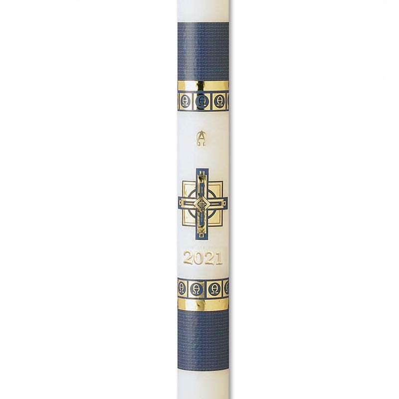 Alpha Omega Paschal Candle