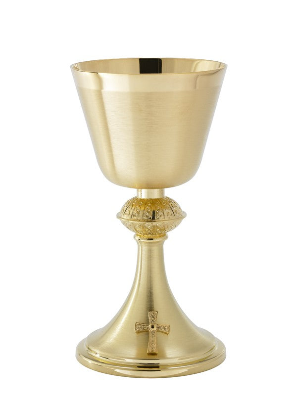 Gold Plated Chalice w/Paten