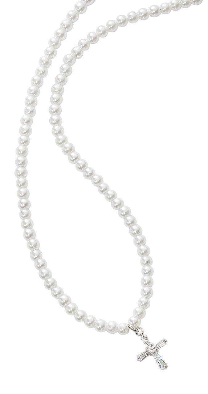 Pearl & Crystal Necklace