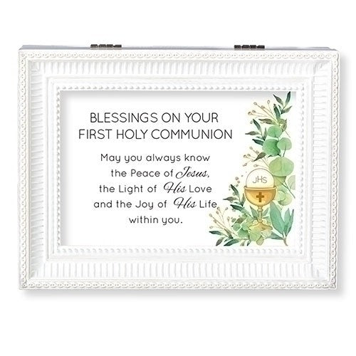 Holy Communion Box-White