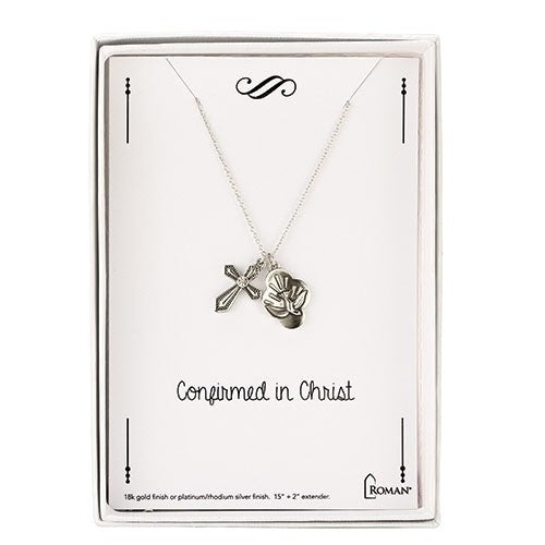 Silver Confirmation Necklace