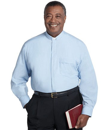 Tab Collar Clergy Shirt-Long Sleeve