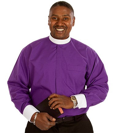 Banded Collar Clergy Shirt