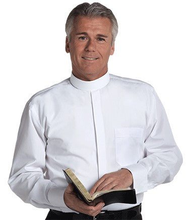 Banded Collar Clergy Shirt