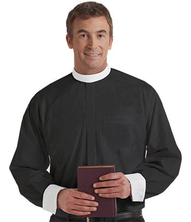 Banded Collar Clergy Shirt