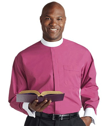 Banded Collar Clergy Shirt