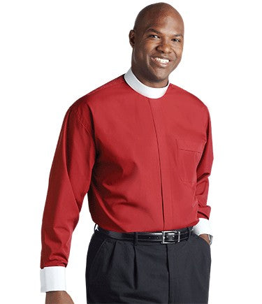 Banded Collar Clergy Shirt