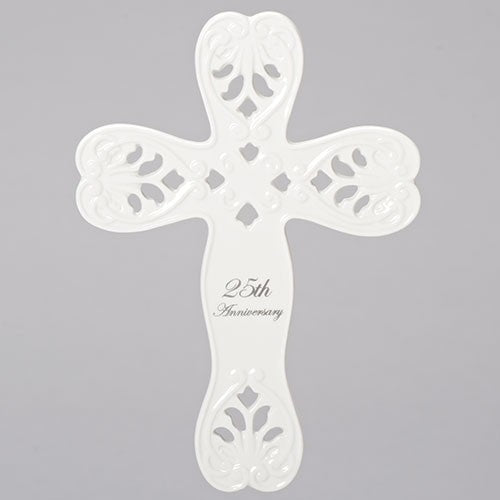 25th Anniversary Wall Cross