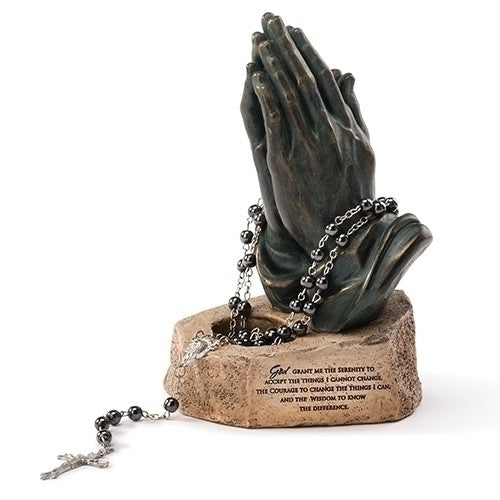 Praying Hands Rosary Holder