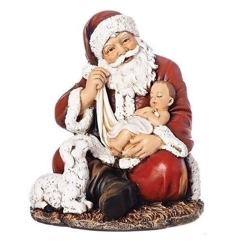 Santa w/Baby