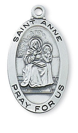 St. Anne Sterling Silver Medal