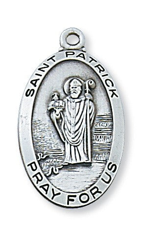 St. Patrick Sterling Silver Medal