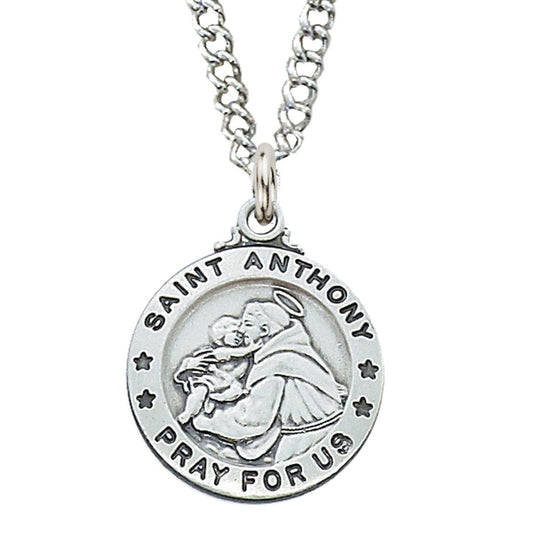 St. Anthony Sterling Silver Medal