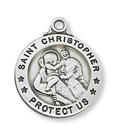 St. Christopher Sterling Silver Medal