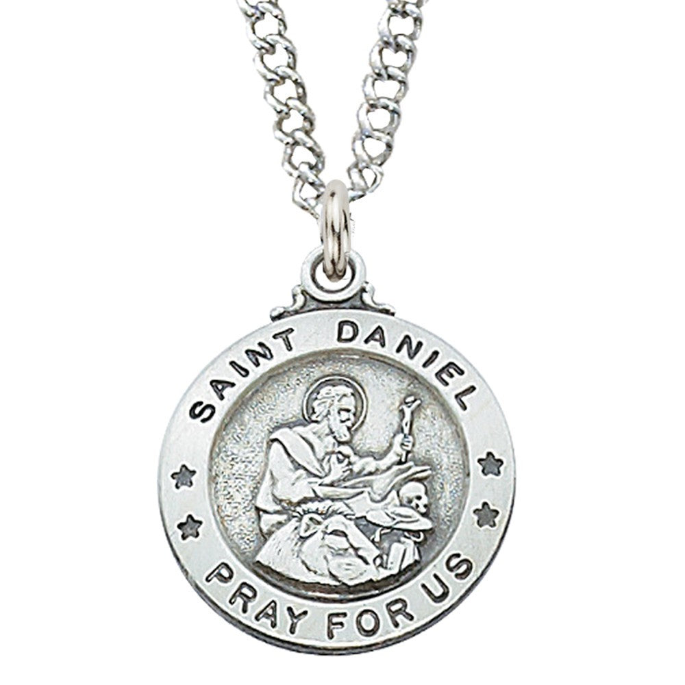 St. Daniel Sterling Silver Medal – FUCHS Church Supply