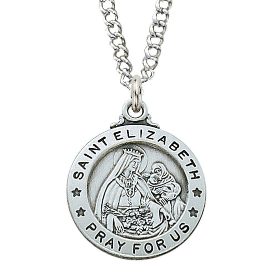 St. Elizabeth Sterling Silver Medal