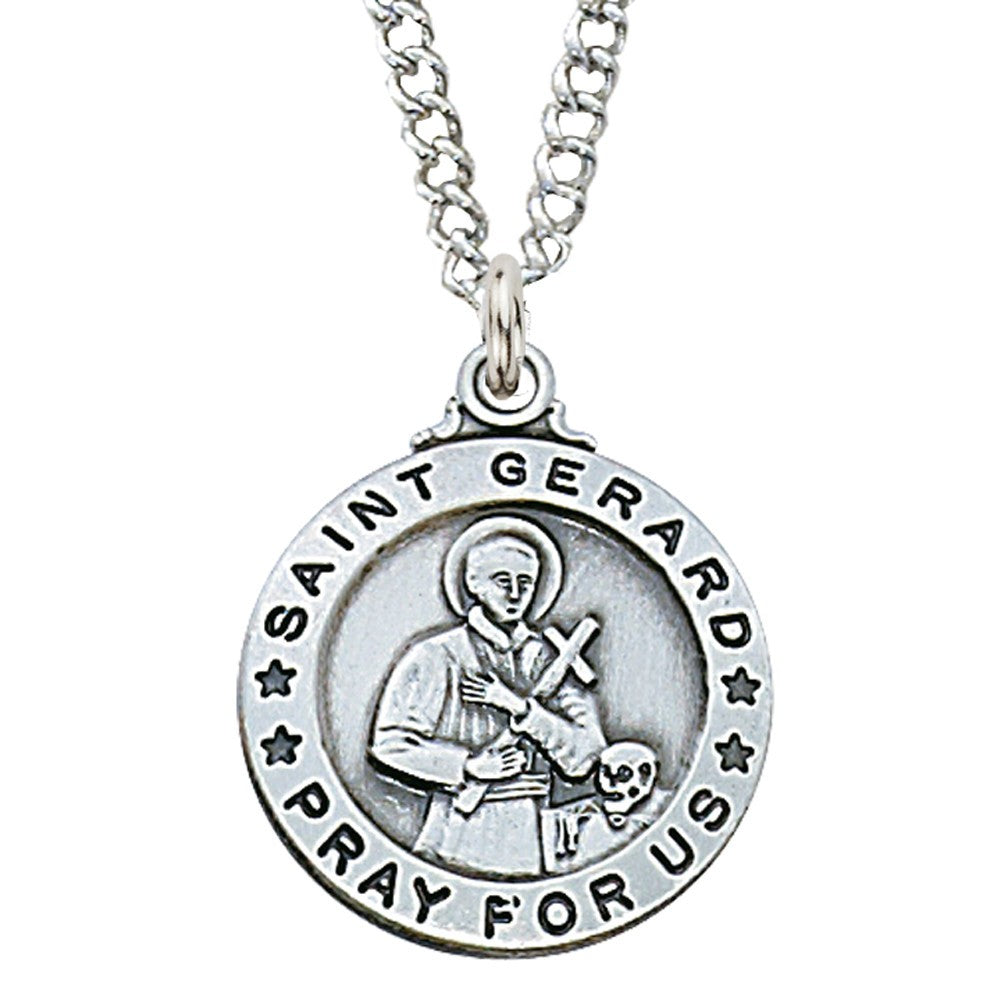 St. Gerard Sterling Silver Medal