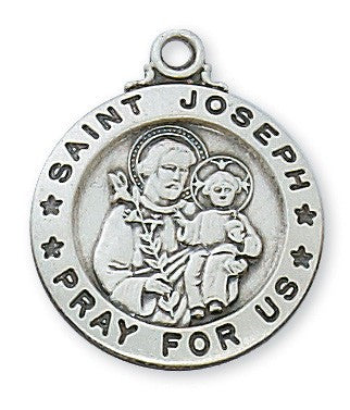 St. Joseph Sterling Silver Medal