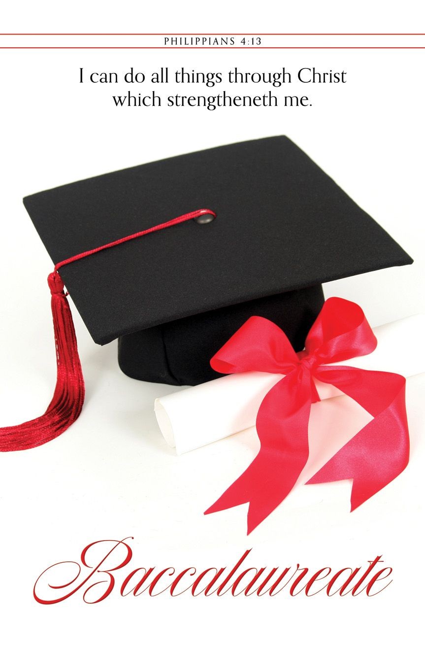 Graduation Bulleti Graduation - Baccalaureate Bulletin – FUCHS Church Supply