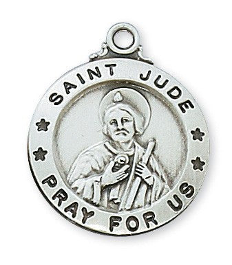 St. Jude Sterling Silver Medal