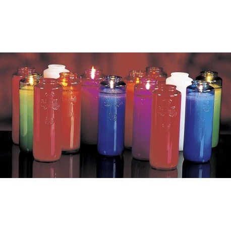 6-Day Glass Devotional Candles