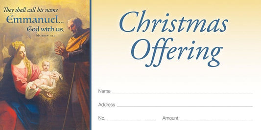 Christmas Offering Envelope