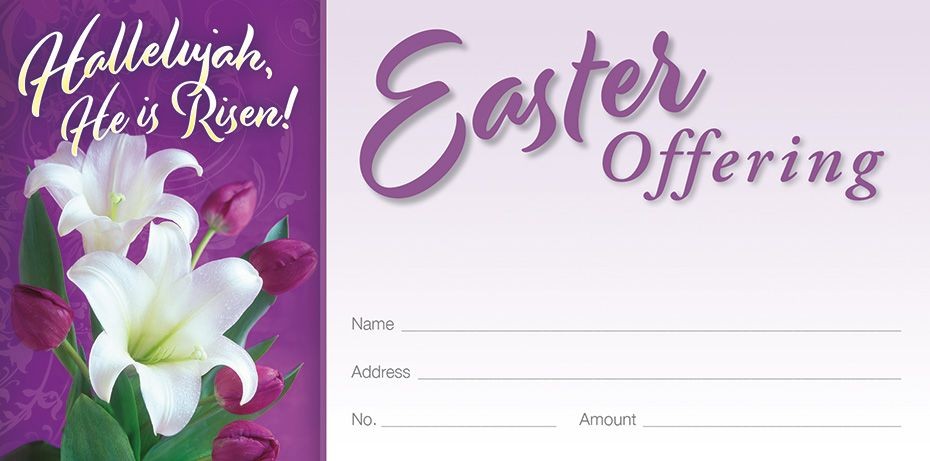 Easter Offering Envelope