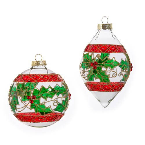 Holly Ornament