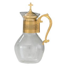 Glass Flagon