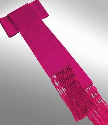 Cassock Cincture - Fuchsia w/fringe