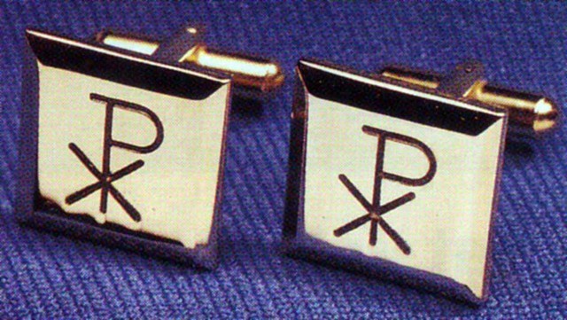 Cuff Links - Chi Rho