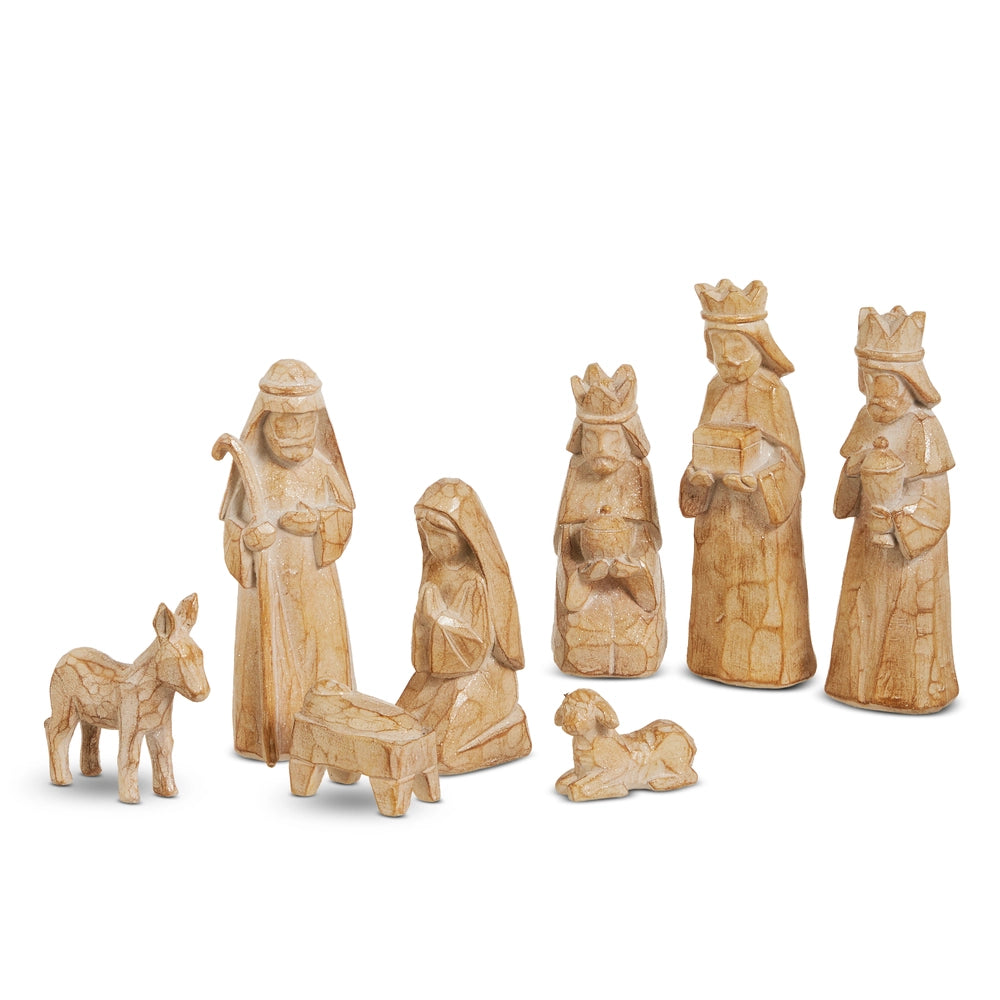 Carved Nativity