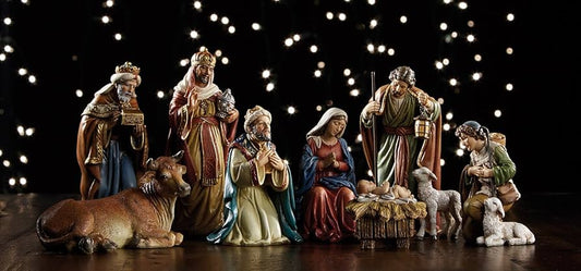 Michael Adams Nativity Set