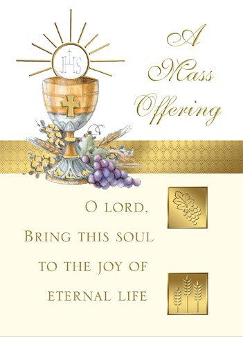 A Mass Offering Mass Card