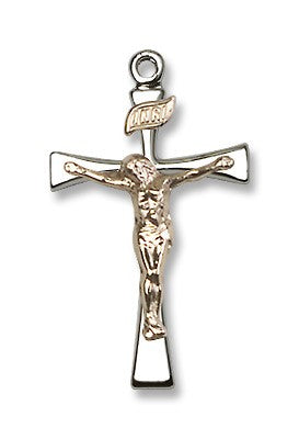 Two-Tone GF/SS Maltese Crucifix Pendant