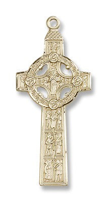 Gold Filled Scriptures Cross Pendant