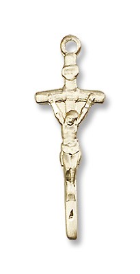 Gold Filled Papal Crucifix Pendant