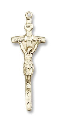 Gold Filled Papal Crucifix Pendant