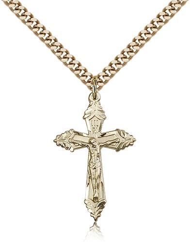 Gold Filled Crucifix Pendant