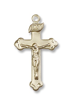 Gold Filled Crucifix Pendant