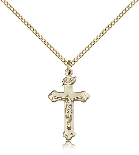 Gold Filled Crucifix Pendant