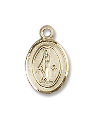 Gold Filled Miraculous Pendant