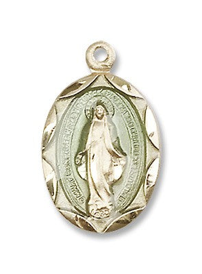 Gold Filled Miraculous Pendant